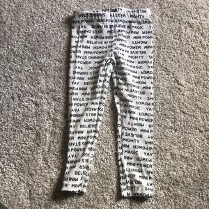 Toddler girls leggings